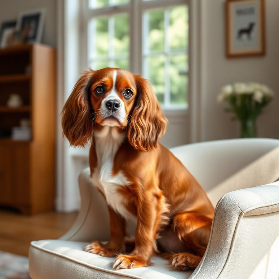 Ruby Jane, a Ruby Cavalier placed in 2022